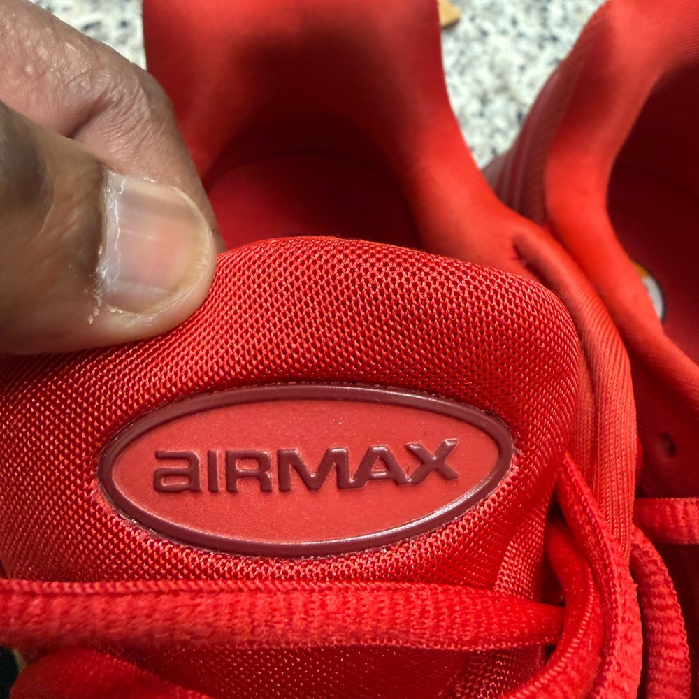 Nike Air Max Bold Red Sneakers - Picture 7 of 8
